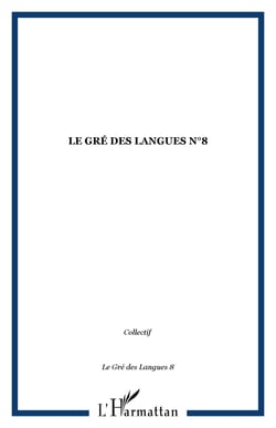 Le gre des langues n 8 - vol08