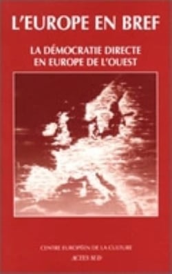 L'EUROPE EN BREF : la démocratie directe en Europe de l'ouest