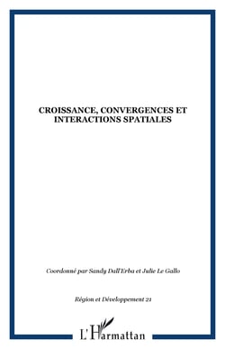 Collectif n.21 : croissance convergence et interactions spatiales