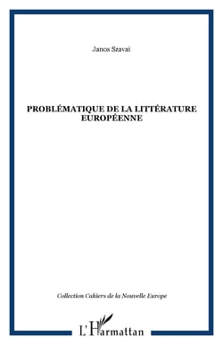 Problematique de la litterature europeenne