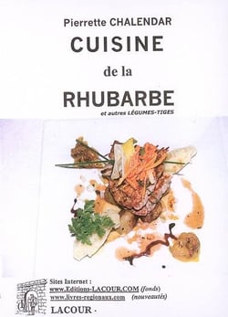 Cuisine de la rhubarbe et autres légumes-tiges.