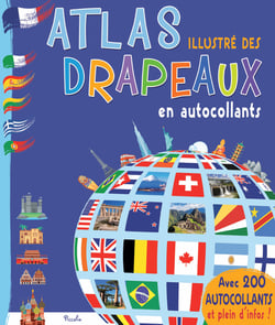 Les drapeaux du monde, autocollants