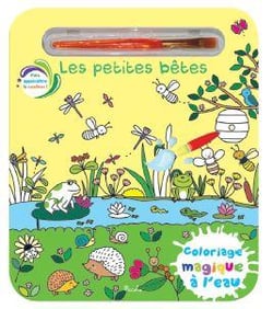 Les petites bêtes - Coloriage magique à l'eau