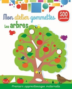 Les arbres - 500 gommettes