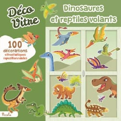 Déco Vitre - Dinosaures et reptiles volants