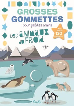 Grosses gommettes pour petites mains : l'hiver