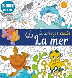 Coloriage - la mer