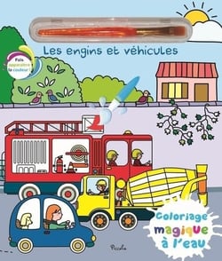 Engins et vehicules coloriage