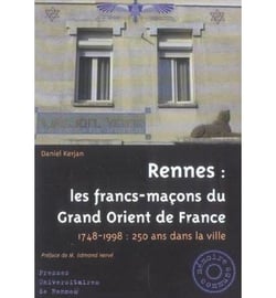 Rennes : les francs-maçons du Grand Orient de France
