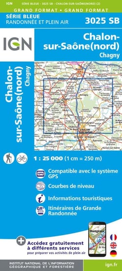 3025SB CHALON-SUR-SAONE (nord) - CHAGNY