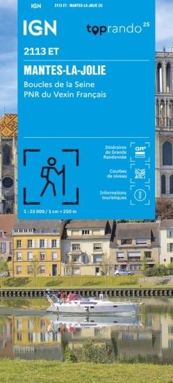2113ET - MANTES-LA-JOLIE - BOUCLES DE LA SEINE - PNR DU VEXIN FRANÇAIS