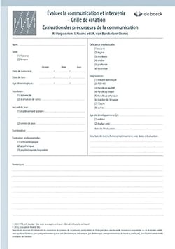 Ensemble evaluer la communication et intervenir formulaire evaluation pack 25