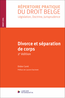 Divorce et séparation de corps (2e édition)