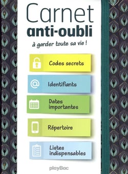 FRIGOBLOC MON CARNET ANTI-OUBLI