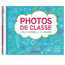 Mon album photos de classe - Maternelle et primaire avec stickers - 2026