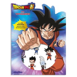 Dragon Ball Super - Mes tatouages éphémères