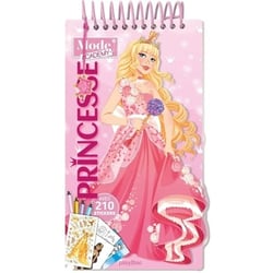 Carnet créatif Mode Academy Princesse (avec un bracelet)