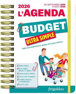 L'agenda 2026 ultra simple du budget ! (de sept. 2025 à août 2026) - Edition 2025