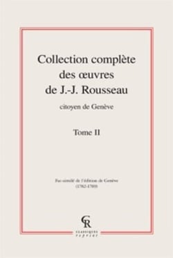 Collection complète des oeuvres de J.-J. Rousseau, citoyen de Genève t.2