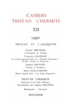 Cahiers tristan l'hermite n.12