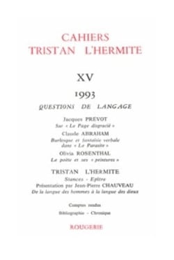 Cahiers tristan l'hermite n.15