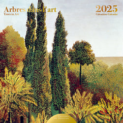Calendrier 2025 Editions du Désastre - Arbres dans l'art - 30 x 30 cm