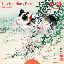 Calendrier 2025 Editions du Désastre - Chats dans l'art - 30 x 30 cm