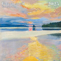Calendrier 2025 Editions du Désastre - Face au soleil - 30 x 30 cm