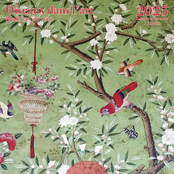 Calendrier 2025 Editions du Désastre - Oiseaux dans l'art - 30 x 30 cm