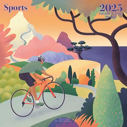 Calendrier 2025 Editions du Désastre - Sport - 30 x 30 cm