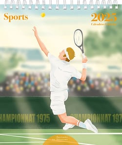 Mini calendrier 2025 Editions du Désastre - Sport