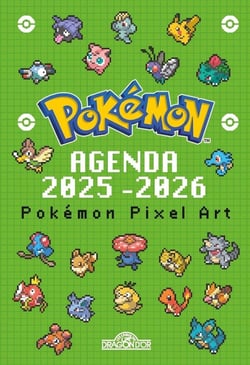 Pokémon - Agenda 2025-2026 - Pixels