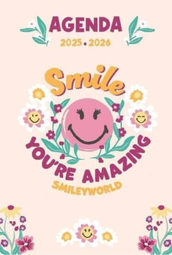 Smiley - Agenda 2025-2026 - Happiness