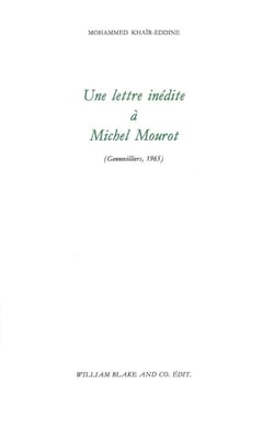 Une lettre inédite à Michel Mourot : Gennevilliers,1965