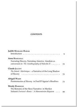 Revisiting slave narratives ii- les avatars contemporains des recits d'esclaves
