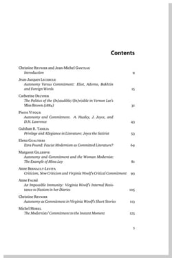 Autonomy and commitment in twentieth-century british literature