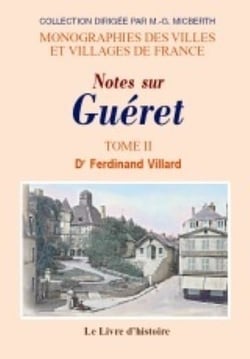 Gueret (notes sur). t.ii