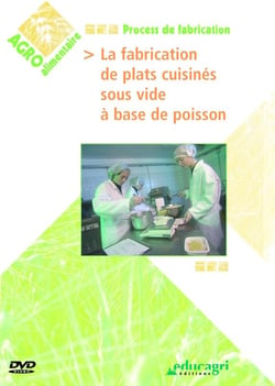 Agroalimentaire Fabrication De Plats Cuisines Sous Vide A Base De Poisson (Dvd)