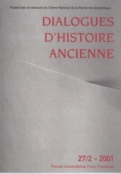 Dialogues d'histoire ancienne n.27.2