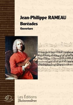 Les boréades : ouverture, de Jean-Philippe Rameau, partitions matériel d'orchestre (44322)