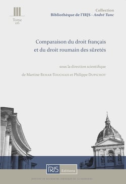 Comparaison du droit francais et du droit roumain des suretes