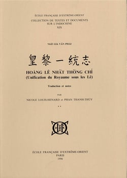 Hoang le nhat thong chi (unification du royaume sous les le) t.2