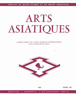 Arts asiatiques t.12 (1965)
