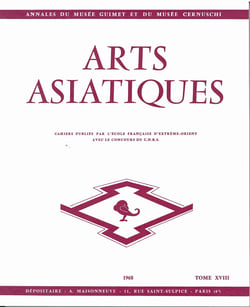 Arts asiatiques t.18 (1968)