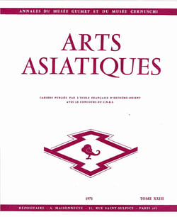 Arts asiatiques t.23 (1971)