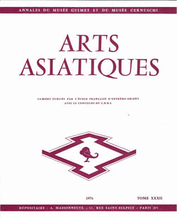 Arts asiatiques t.32 (1976)