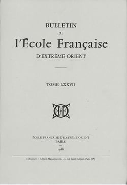 Bulletin EFEO n.77 (édition 1988)