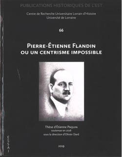 Pierre etienne flandin ou un centrisme i