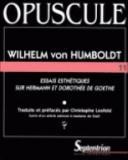 ESSAIS ESTHETIQUES SUR "HERMANN ET DOROTHEE" DE GOETHE : n° 11
