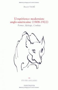 L' Expérience moderniste anglo-américaine (1908-1922) : Formes, Idéologie, Combats